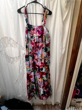 BB Dakota by Steve Madden Multicolor Floral Maxi Dress